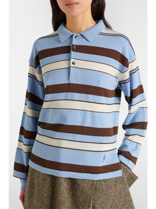 Striped polo shirt JW ANDERSON | KW1450YN0457829